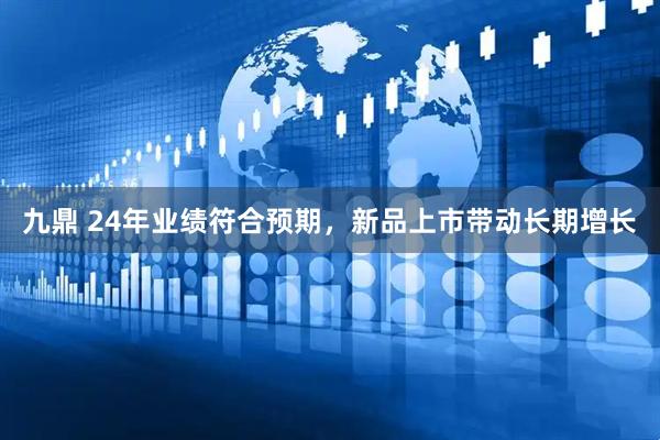 九鼎 24年业绩符合预期，新品上市带动长期增长